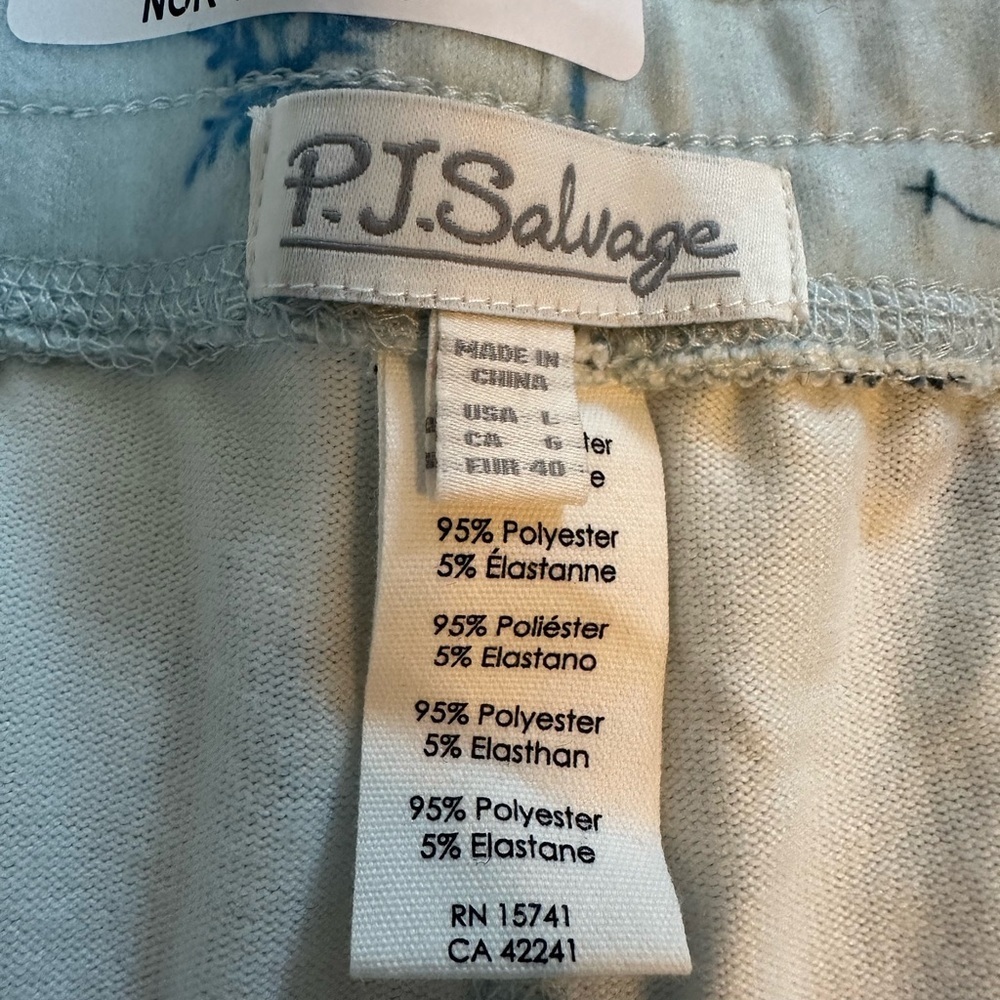 P.J. Salvage Women’s Ski Pajama Bottoms, Size Large New - Picture 6 of 7